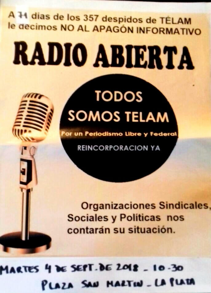 Radio abierta Telam